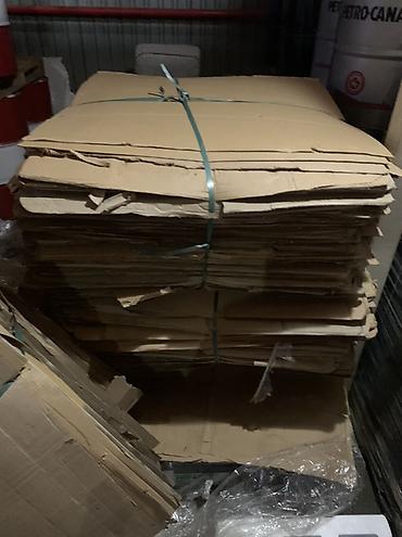 картон: Karton qutular – müxtəlif ölçülərdə, çoxlu sayda - Material: qalın — 7