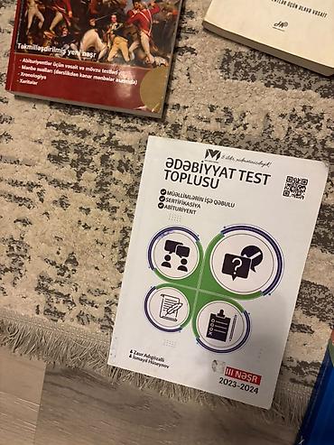 idmana aid səkil: Hər biri satılır Ədəbiyyat və tarix test kitabları tər təmiz istifadə — 6