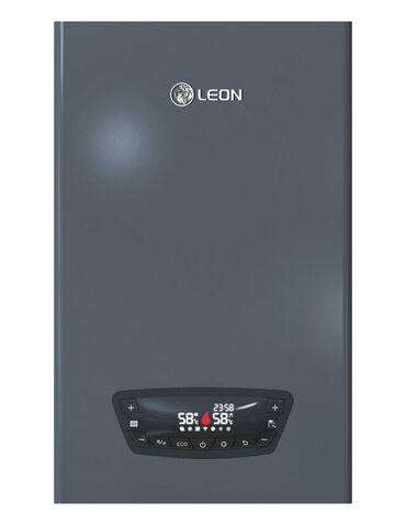 neon led: LEON qaz kombisi - Divara quraşdırılan, kompakt korpus - Rəqəmsal LED