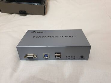 покупка компьютера: Vga dtech dt-7017 - kvm переключатель на 4 компьютера + vga кабель