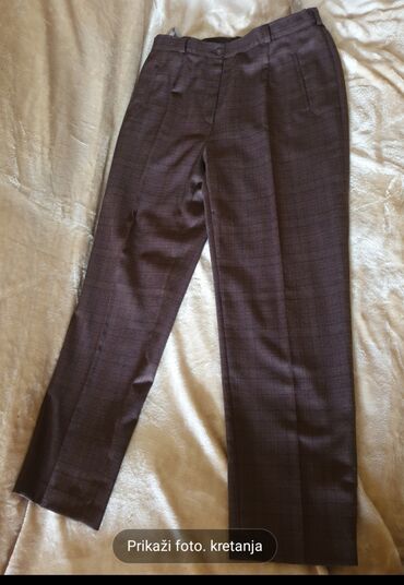 trikotazne pantalone: 2XL (EU 44), 3XL (EU 46), Regular rise, Straight