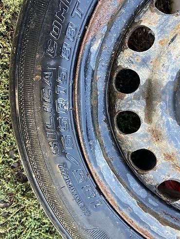 Дөңгөлөктөр монтажда 205 / 65 / R 15, Winter stud, Колдонулган, Комплект, Жеңил унаалар, Темир — 7