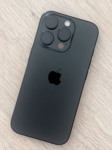 прадаю телефон: IPhone 16 Pro, Новый, 128 ГБ, Black Titanium, Кабель, Коробка, 100 %