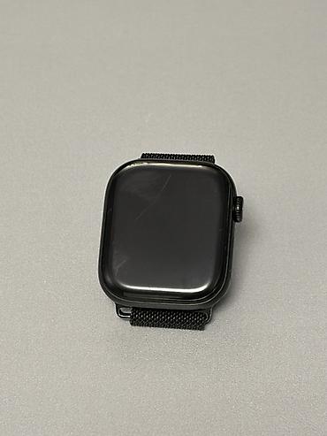 apple 10: İşlənmiş, Smart saat, Apple, Sensor ekran, rəng - Qara — 3