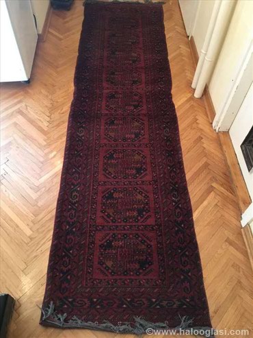 muzicki tepih za bebe: Persijski tepih, ručni rad, dimenzije 285cm x 76cm, 100% vuna