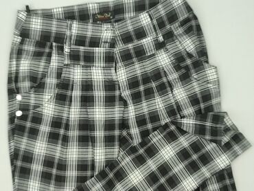 Material trousers for women, size M