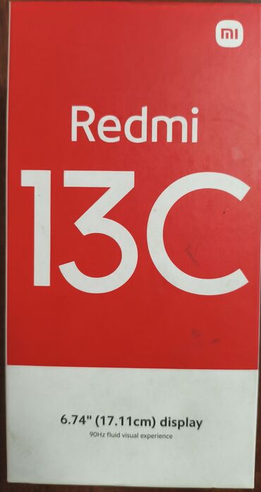 телефон xiaomi redmi 3: Redmi, Redmi 13C, Жаңы, 128 ГБ, түсү - Кара, 2 SIM