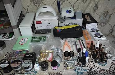 Gözəllik və estetika avadanlığı: Dirnaq seti. Dirnaq ucun lazım olan bu levazimatlarin coxsu istifade — 4
