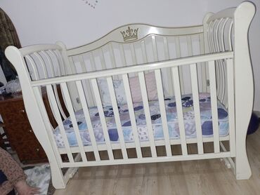 кроватки для новорожденных бу: Продаю детский манеж с матрасом состаяние отличном