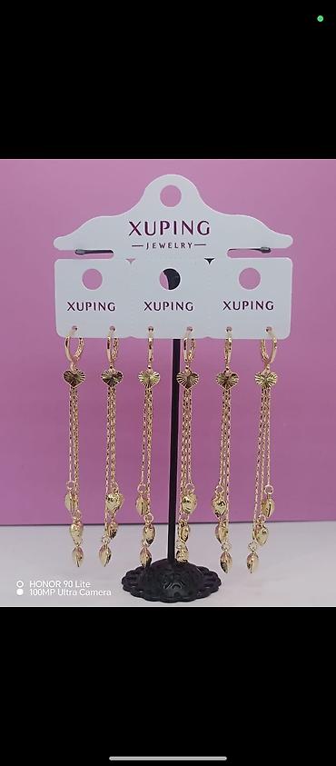 xuping sırğalar: Xuping Jewelry uzun sallantılı sırğalar dəsti - Brend: XUPING Jewelry — 1