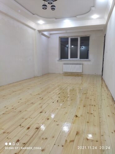 Döşəmə işləri: Pol yonqusu dolğu lak daxil iş mükəmməl olarağ işlənir — 5