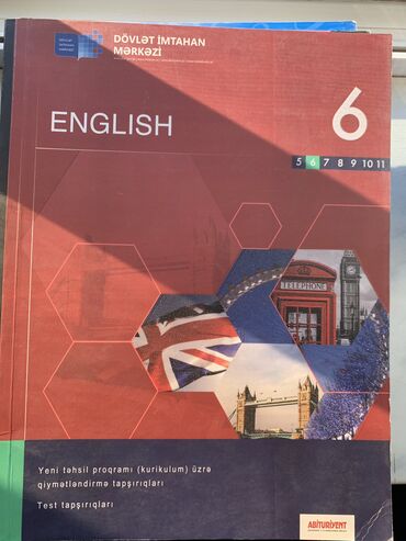 az dili 10 sinif metodik vesait: Шестой класс тесты по Английскому, в отличном состоянии. Отдаю на