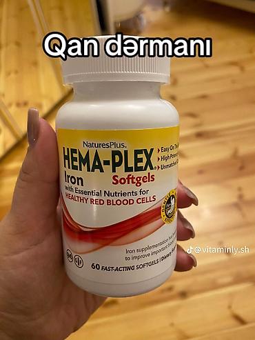 jeven brus libidosu: NaturesPlus HEMA-PLEX Iron Softgels – qırmızı qan hüceyrələrinin — 1