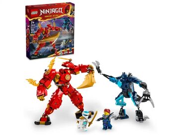 Игрушки: Lego Ninjago 71808 Элементальный огненный мех Кая 🤖 рекомендованный