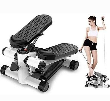 tramp: Mini stepper sa elastičnim trakama je praktična fitness sprava — 2