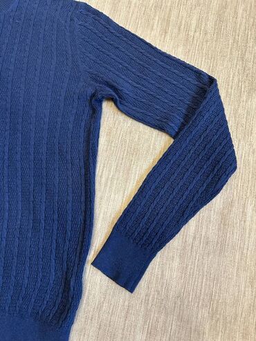 Džemperi: MASSIMO DUTTI - Muški džemper Massimo Dutti prelepe kraljevsko plave — 10