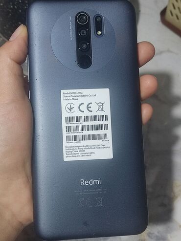 телефон rebmi: Xiaomi, Redmi 9, Б/у, 32 ГБ, цвет - Черный, 2 SIM