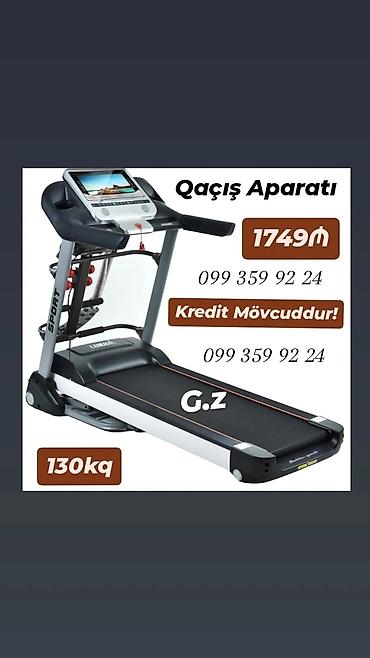 İdman və istirahət: *QAÇIŞ APARATI 1749 AZN* *Model-L650DS* Mator gücü-2.5 HP AC — 1
