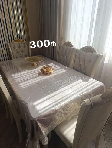 Otaq qapıları: *300₼ son MASA desti :-TƏCİLİ SATILIR‼️* 6oturacağı var açılmır