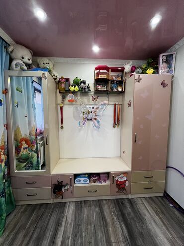 Детская мебель: Шкаф Для девочки