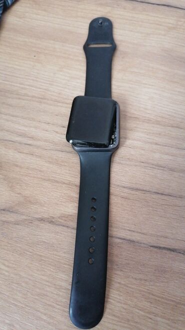 qızıl kişi qol saatları: Smart saat, Apple, Sensor ekran, rəng - Qara