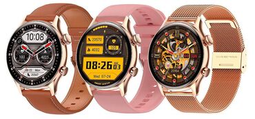 Другие смарт-часы: Смарт часы с Amoled, nfc и уймой функций. "золото" Умные часы без — 4