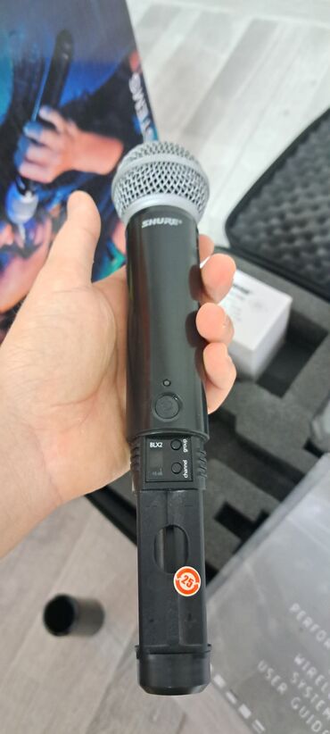 Mikrofonlar: Yeni Simsiz (Bluetooth) Mikrofon Shure, Ödənişli çatdırılma -da lalafo.az — 5 Mikrofonlar: Yeni Simsiz (Bluetooth) Mikrofon Shure, Ödənişli çatdırılma — 5