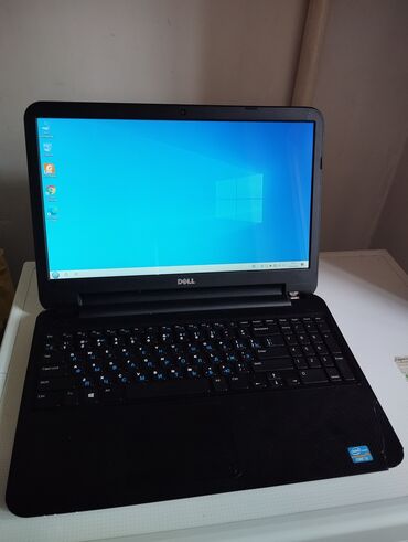 компьютер dell: Ноутбук, Dell, 4 ГБ ОЭТ, Intel Core i3, 15.6 ", Колдонулган, Татаал эмес тапшырмалар үчүн, эс тутум HDD