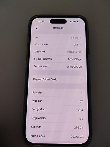 iphone xs 256 gb: IPhone 15 Pro, 256 GB, Space Gray, Simsiz şarj — 5