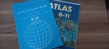 atlas cografiya: Coğrafiya atlas ve kontur birlikte kontur 1.50 atlas 6 manata alinib
