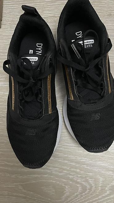 Кроссовки и спортивная обувь: Кроссовки, 35.5, 36, New Balance, Б/у, цвет - Черный, Платная доставка, Самовывоз — 4