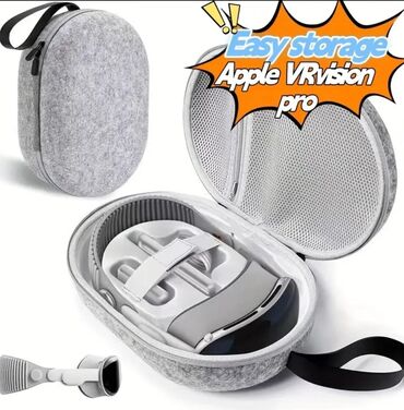 PS2 & PS1 (Sony PlayStation 2 & 1): Apple Vision Pro üçün VR Eynək Saxlama Qutusu | Davamlı Sintetik və