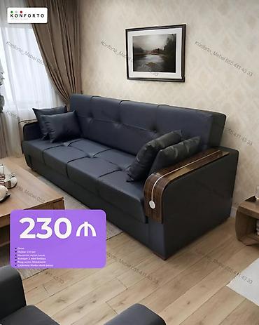 divan ortuk: Divan – 230 ₼ - Ölçü: 210 sm - Mexanizm: açılan, bazalı - Vəzifələr — 1