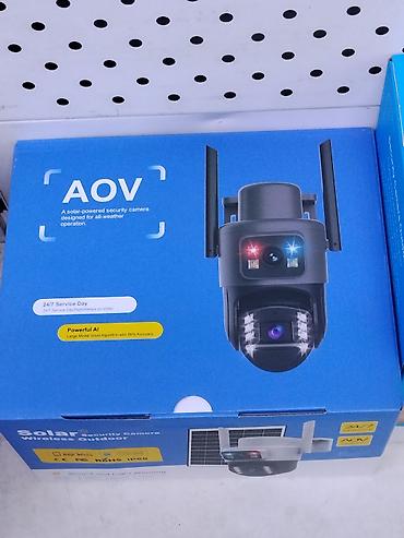 AOV — уличная беспроводная охранная камера на солнечной батарее