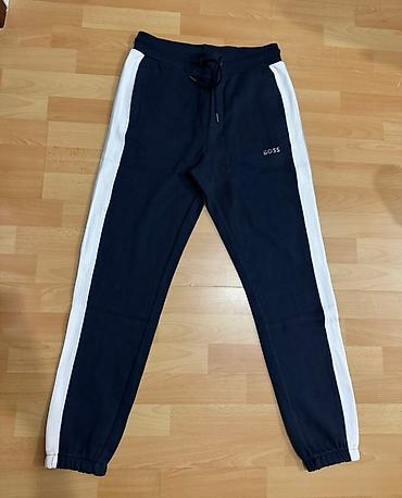 white: Мужской спортивный костюм, L, S, M, Boss, Новый, цвет - Синий, Самовывоз — 5