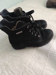 зимный обувь: Ботинки, 38, Remonte, Б/у, цвет - Черный, Самовывоз