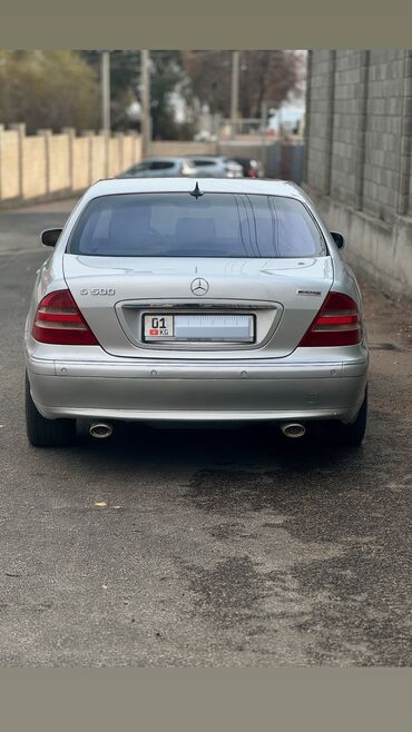 купить шины в бишкеке бу: Mercedes-Benz S-Class: 2000 г., 4.3 л, Автомат, Бензин, Седан