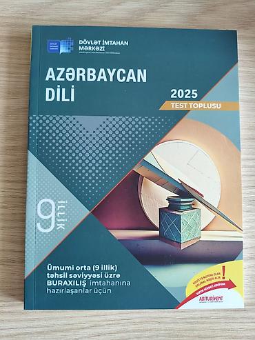 Testlər: Məhsul: Azərbaycan dili – 2025 Test Toplusu (9 illik) Xüsusiyyətlər — 1