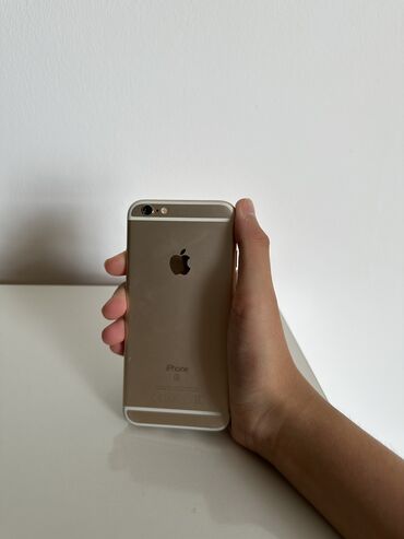 Apple iPhone: IPhone 6s, 32 GB, Qızılı, Qırıq