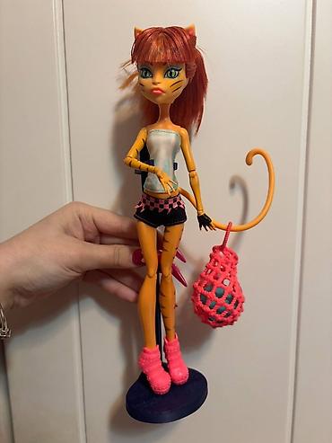 islənmis oyuncaqlar: Monster High üslubunda pişik obrazlı kukla. Kuklanın əsas — 1