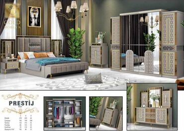 tek adamliq carpayi: İkinəfərlik çarpayı, Termo, Dolab, 2 tumba, Yeni