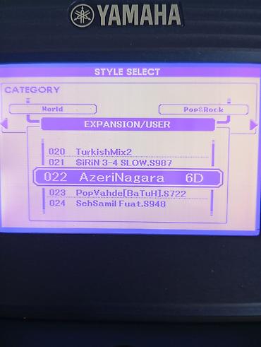 sintizator: Sintezator, Yamaha, İşlənmiş, Pulsuz çatdırılma, Ünvandan götürmə — 6