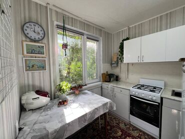 квартиры 106 серии в бишкеке: 1 комната, 34 м², 104 серия, 1 этаж, Косметический ремонт