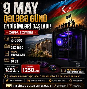 Kreditle əldə edə biləcəyiniz güclü və sərfəli kompüter dəsti!