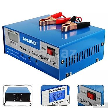 car parking 06 modu indir: ANJING AJ-618E avtomatik akkumulyator şarj cihazı - 12V və 24V — 1