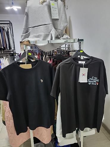 Футболки: Футболка, Оверсайз, Корея, Новый, Все размеры — 8