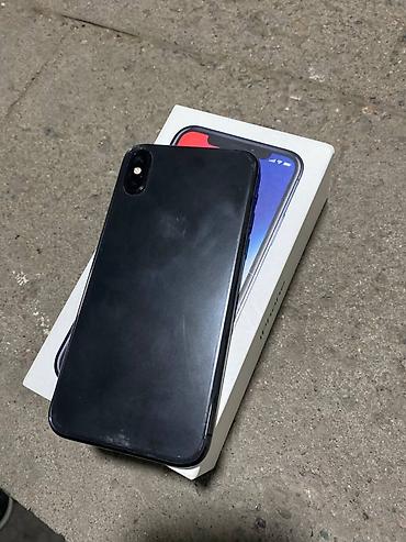 Apple iPhone: IPhone X, Б/у, 64 ГБ, Jet Black, Зарядное устройство, Защитное стекло, Чехол, 86 % — 6