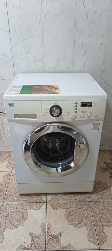 şirəçəkən maşınlar: Paltaryuyan maşın LG, 7 kq, İşlənmiş, Avtomat, Qurutma var, Ödənişli çatdırılma