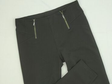 stradivarious cargo: Material trousers for women, size L (EU 40)