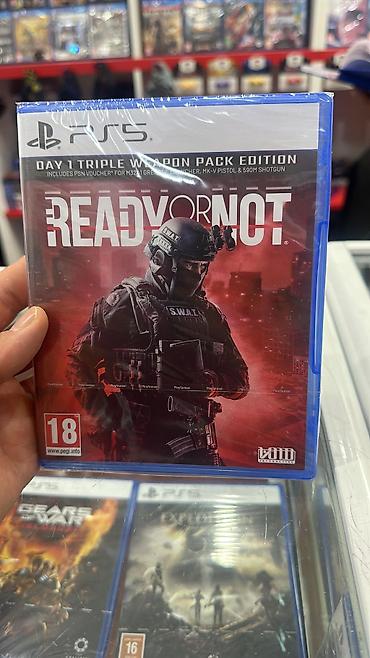 Məhsul: PS5 oyunu – Ready or Not (Day 1 Triple Weapon Pack Edition)